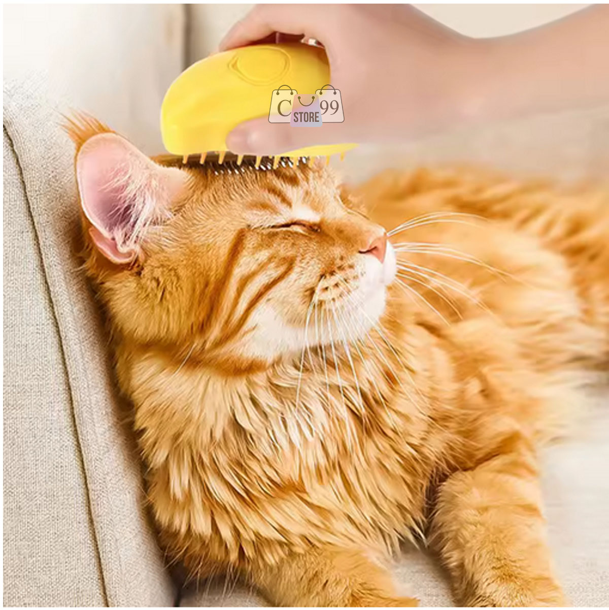 Miniatura 2 de Cepillo De Vapor Quita Pelo Ovalado